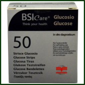 BENZI TESTARE GLUCOZA - compatibile BSI Care - 50 teste 