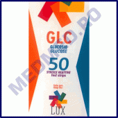 Teste Lux glicemie - 50 Teste